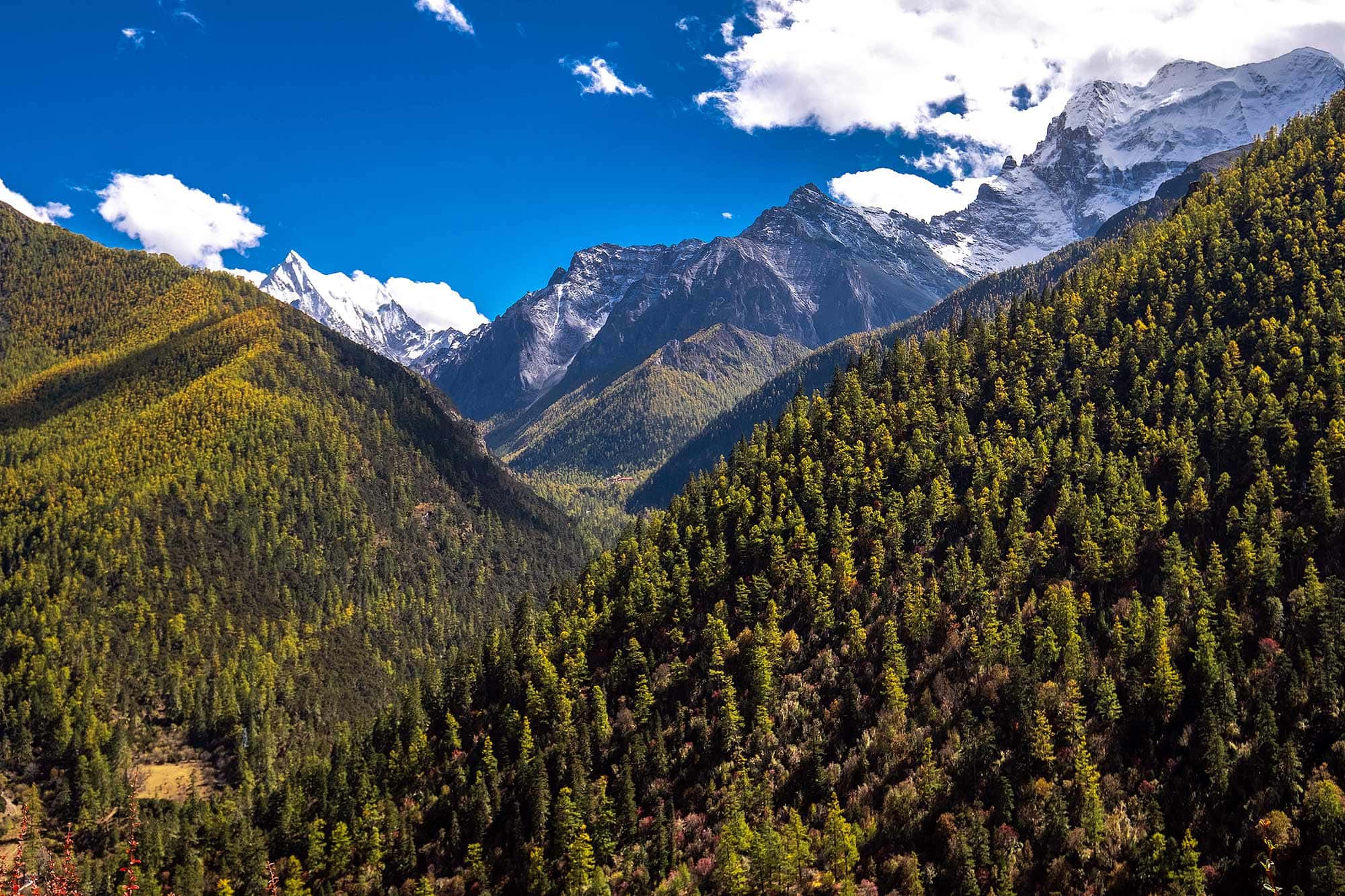 หมู่บ้านย่าติง (Yading Village)